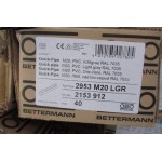 OBO buiskanaal rond quick-pipe met sluitbare opening M20 PVC - lichtgrijs per 2 meter.